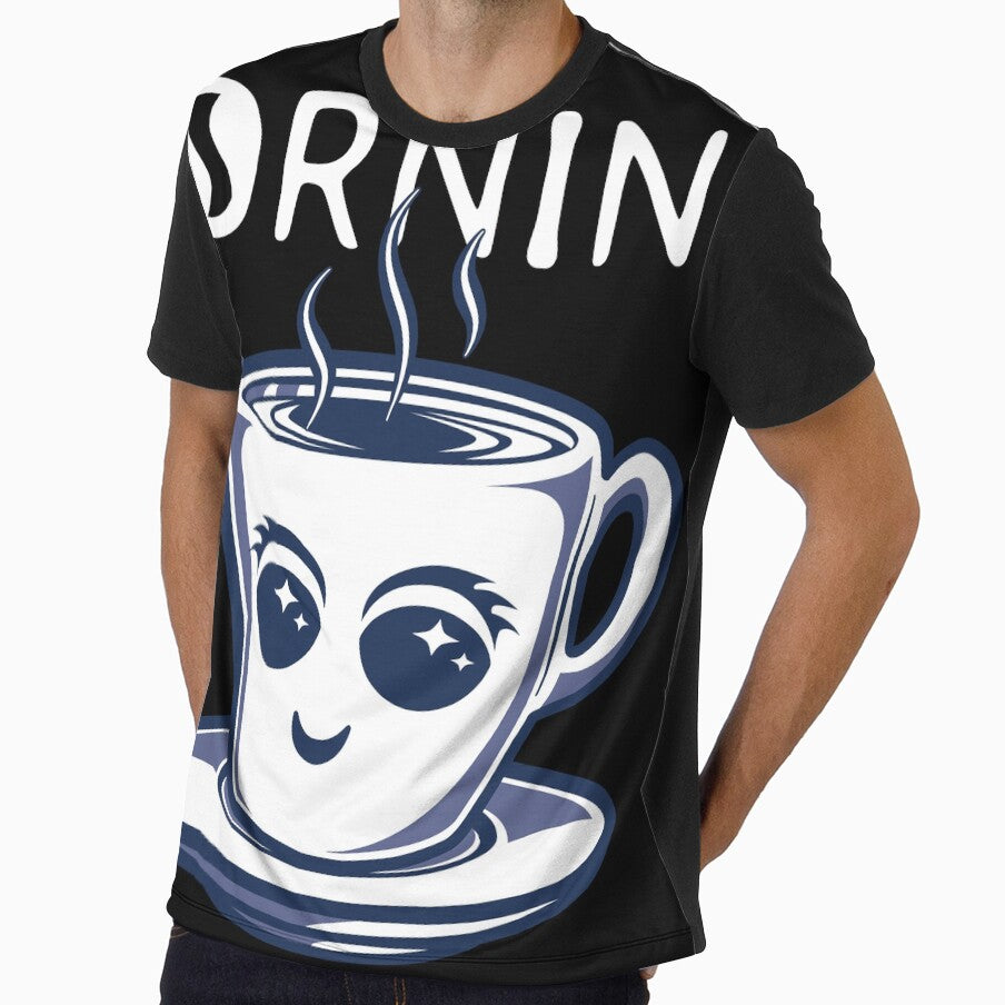 Morning Coffee (blue and white) by DKdesigns27