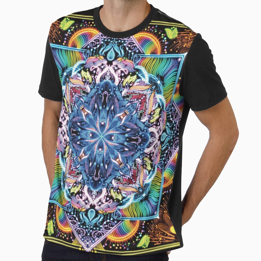Sacred Geometry Mandala Design by artist interval:43 by interval:43