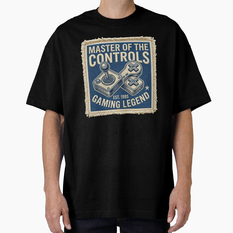 Master of the Controls Retro Gaming Patch by KelliesGrafix