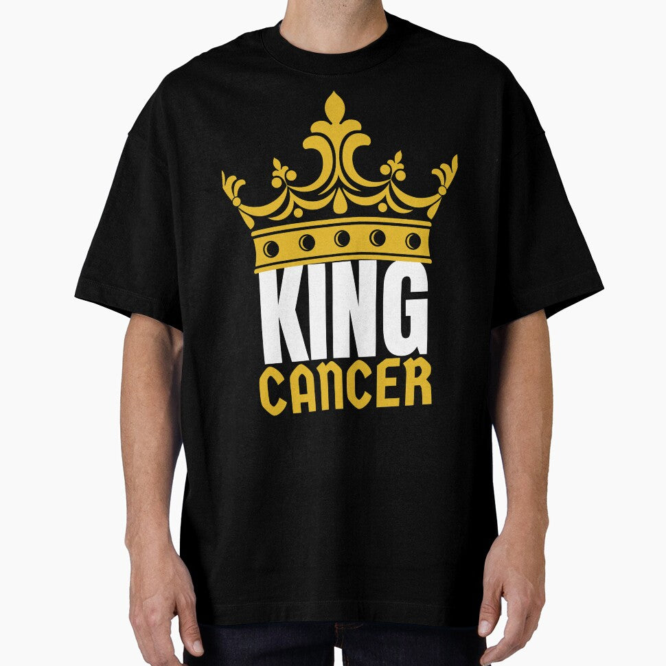 King Cancer Birthday Horoscope Shirt Zodiac Sign Astrology Gift by Easyas