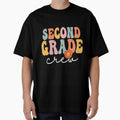 Second Grade Crew Retro Groovy Vintage First Day Of School by colesabrina88