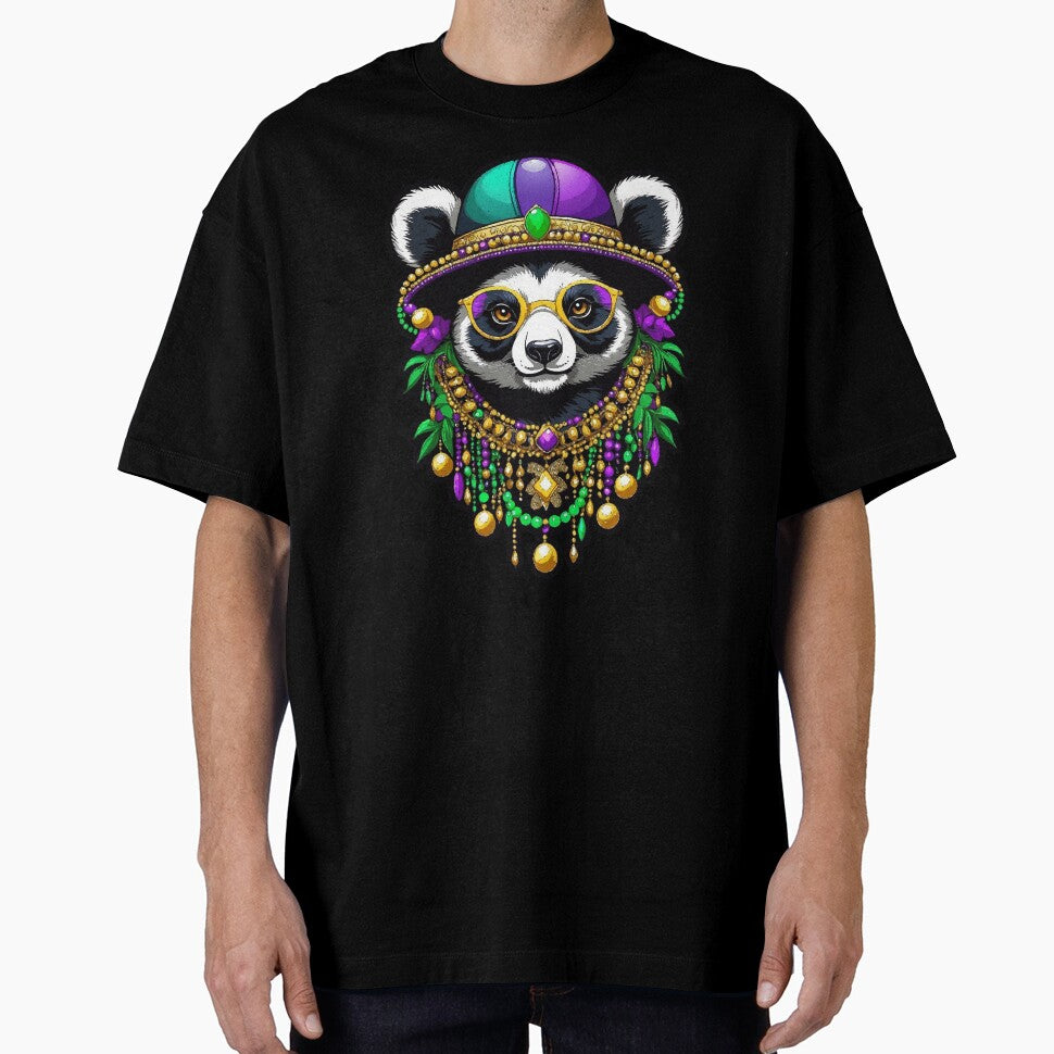 Funny Mardi Gras Panda with Beads Costume by wingstar