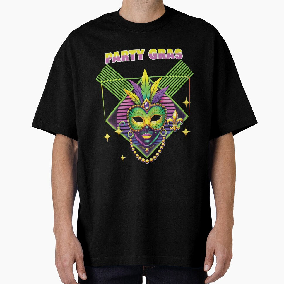 Mardi Gras Party Gras Mask Celebration by LuminOrb
