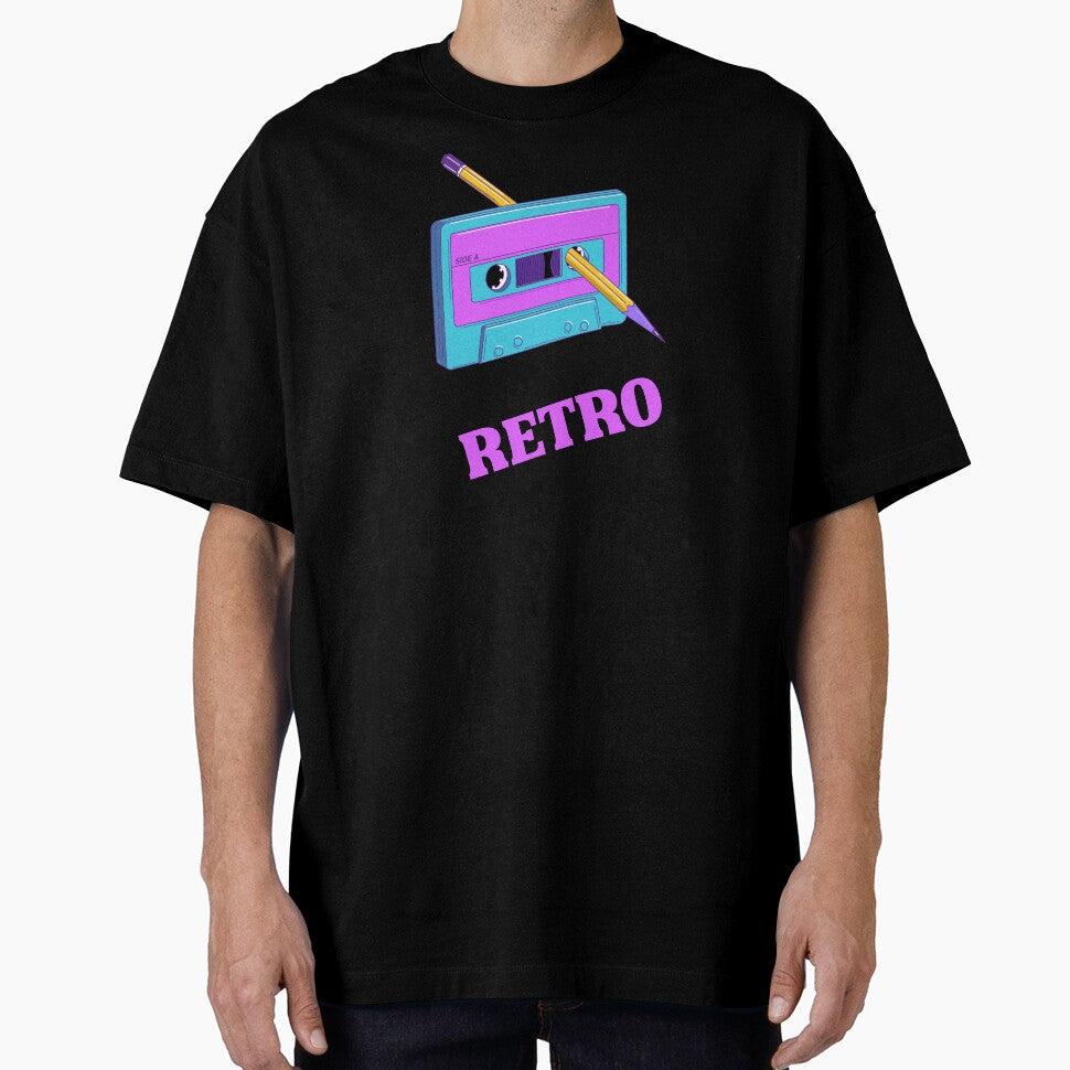 RETRO CASSETTE TAPE by JusTiceT-shirts