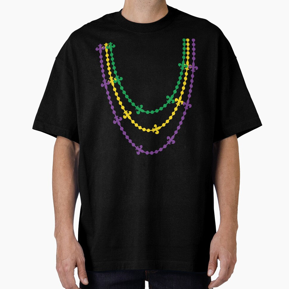 Mardi gras beads by pnkpopcorn