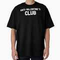 Anti-Valentine's Club - Funny Valentine's Day, Anti-Love Humor (White Design) 2 by Spiprinto