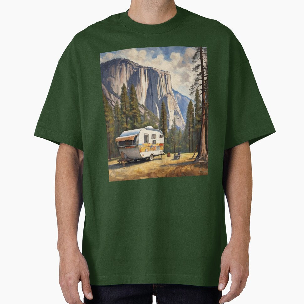 "Caravan Trailer Yosemite National Park: Explore the Natural Beauty" by Artisticanvas