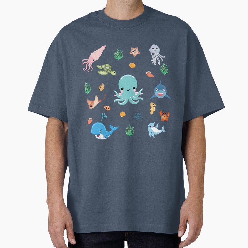 Cute Marine Life | Love Animals by LynZorArts