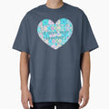Love my Teacher - Vintage blue heart by SuncatcherPhoto