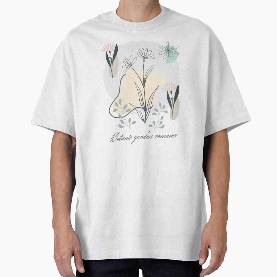 Botanic Garden Romance – Minimal Floral Line Art by mintmono-studio