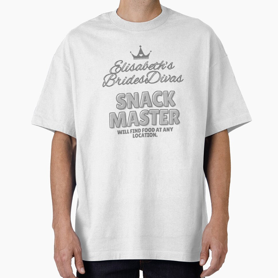 BridesDivas Series: "Snack Master" in Silver Sparkle by Inktypolis