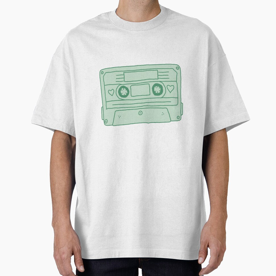 Cassette Tape Green by Thousandfurrs