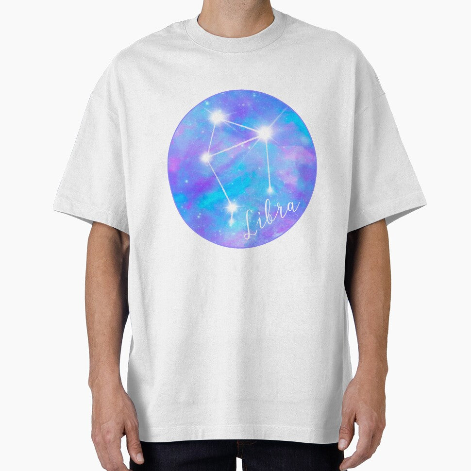Libra Zodiac sign constellation stars by orangerinka