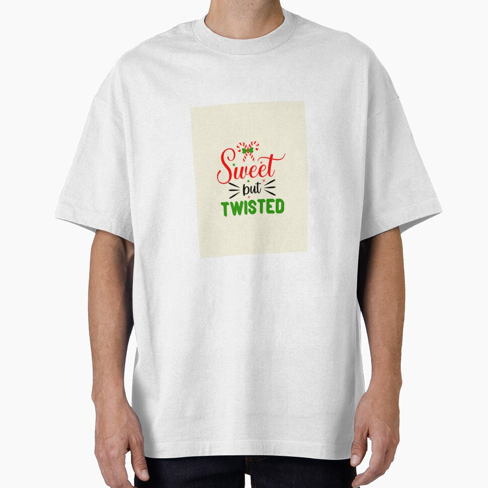 Sweet But Twisted – Funny Christmas Candy Cane Design by Kristvin Gudmundsson