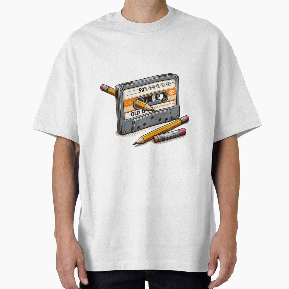 cassette and pencil, by AxelBrook