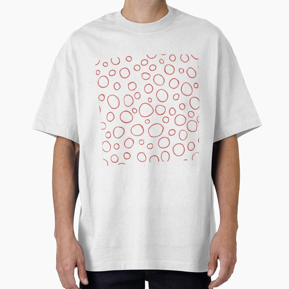 Living coral ring hand drawn seamless pattern by designer437