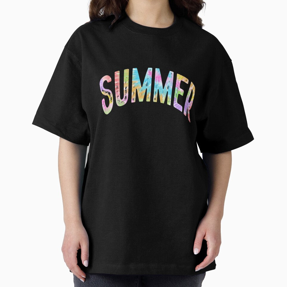 Summer Vibes Varsity Tie Dye by dalypdesign