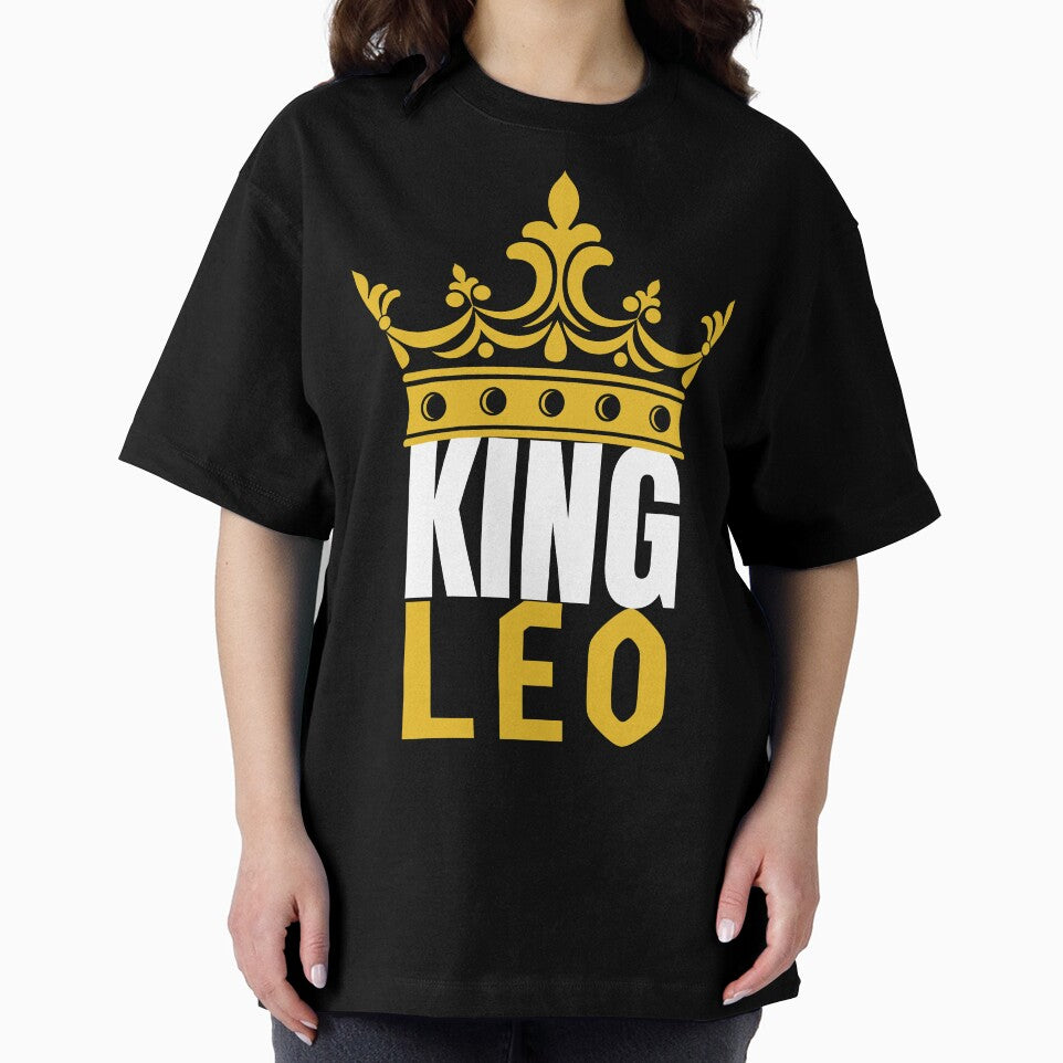 King Leo Birthday Horoscope Shirt Zodiac Sign Astrology Gift by Easyas