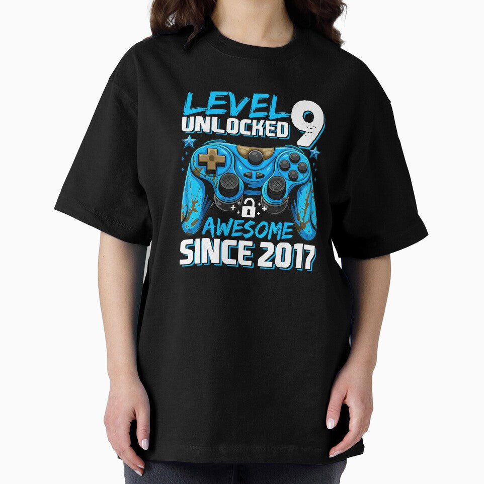 Level Unlocked 9 Gamer Birthday Awesome Since 2017 Gaming by FGTV2021
