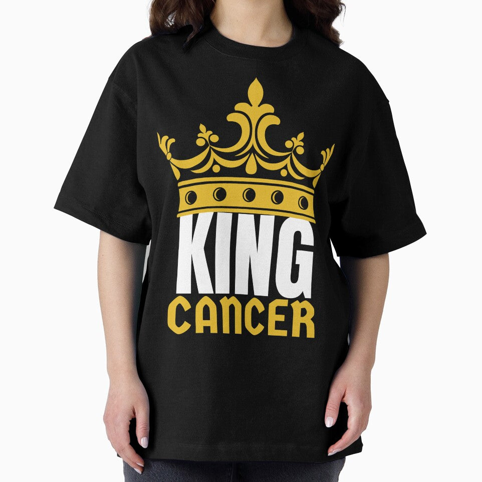 King Cancer Birthday Horoscope Shirt Zodiac Sign Astrology Gift by Easyas