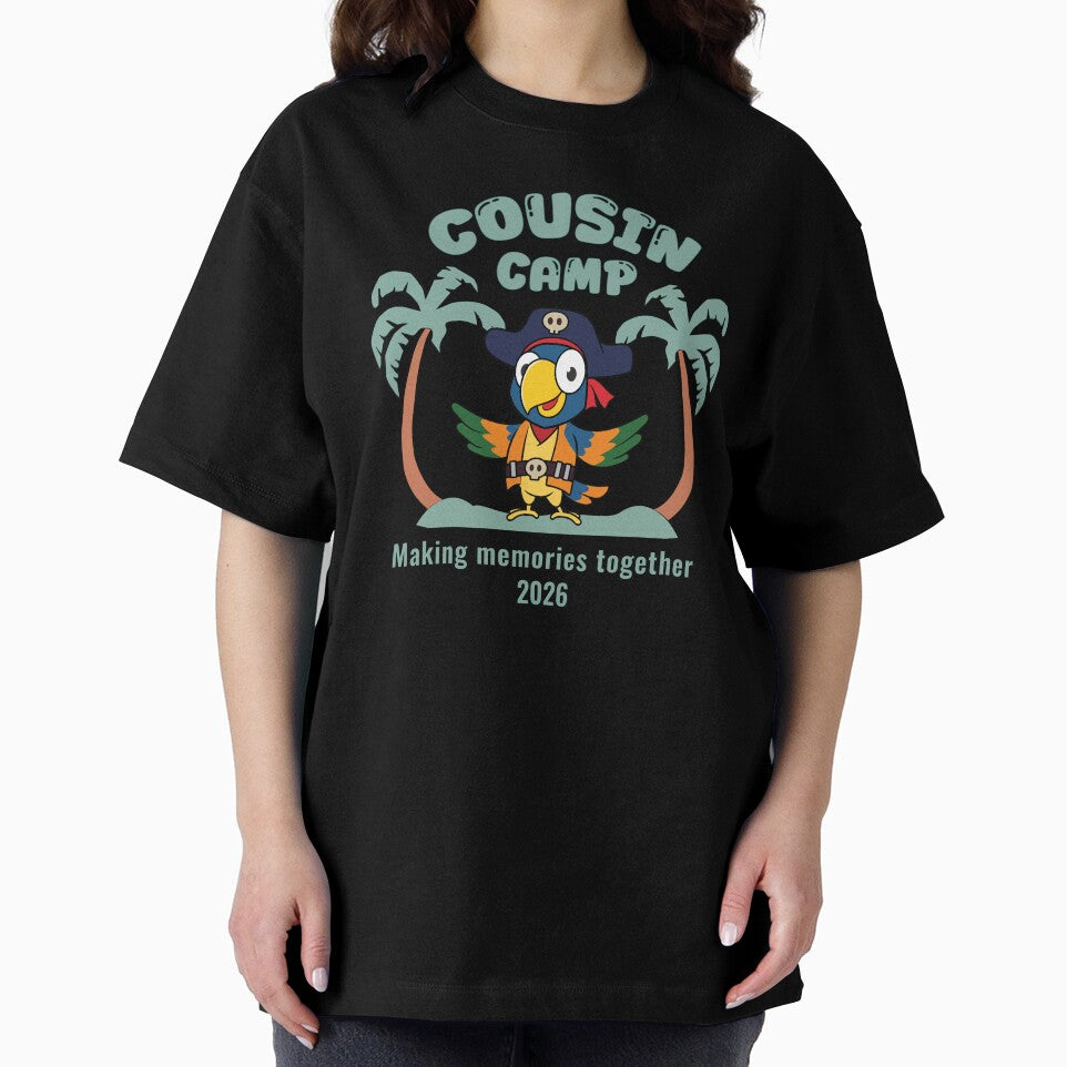 Cousin Camp Making Memories Together 2026– Family Reunion Matching Shirt by PixelWaveBD