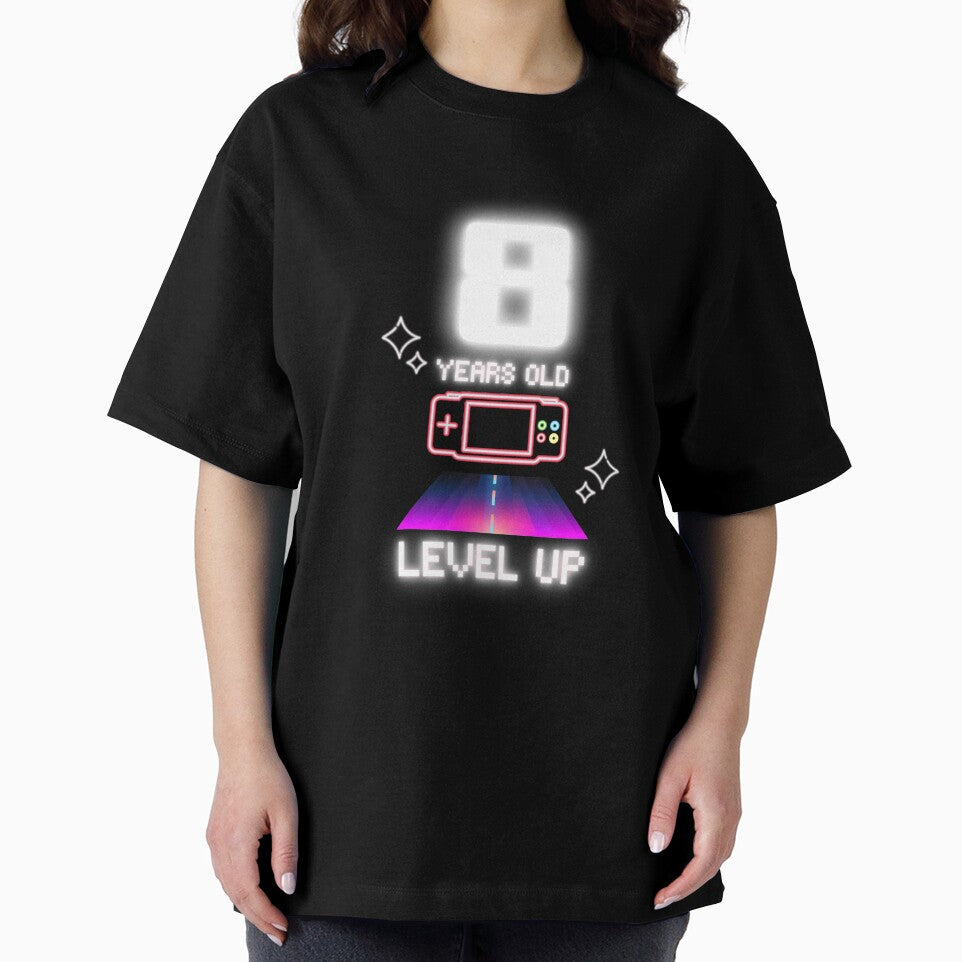 Funny Gamer 8th Birthday Gifts for Game Lover - You are Level Up : Level 8 Unlocked by kongju
