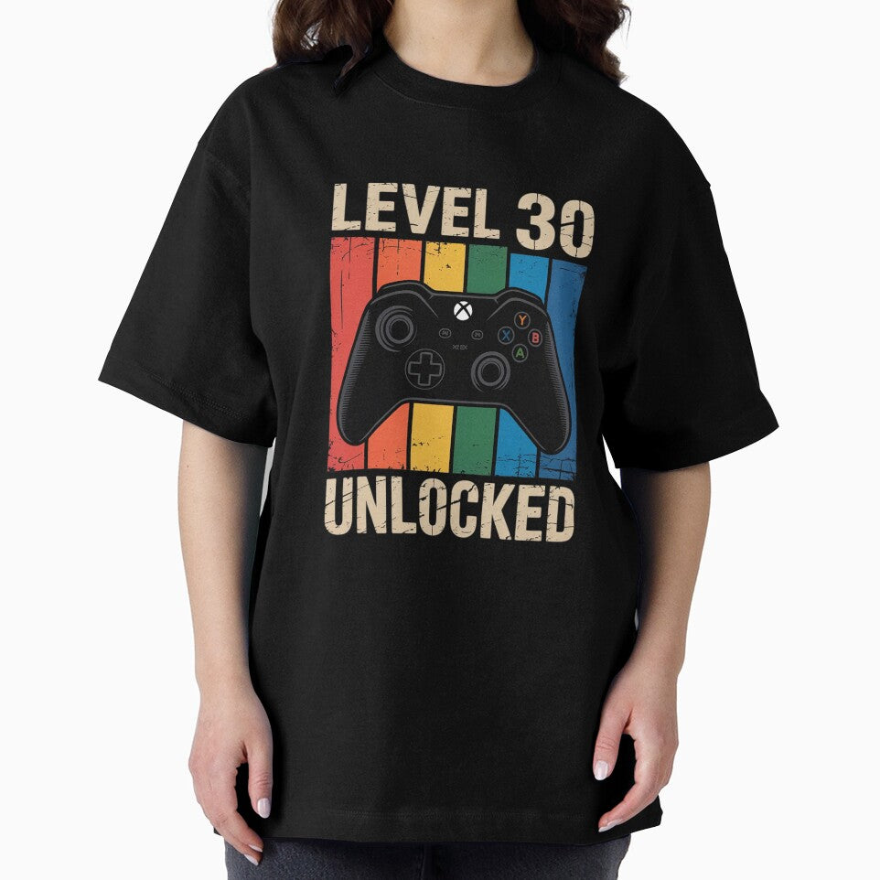 Level 30 Unlocked Funny Video Gamer 30th Birthday 1 by HaileyRobel