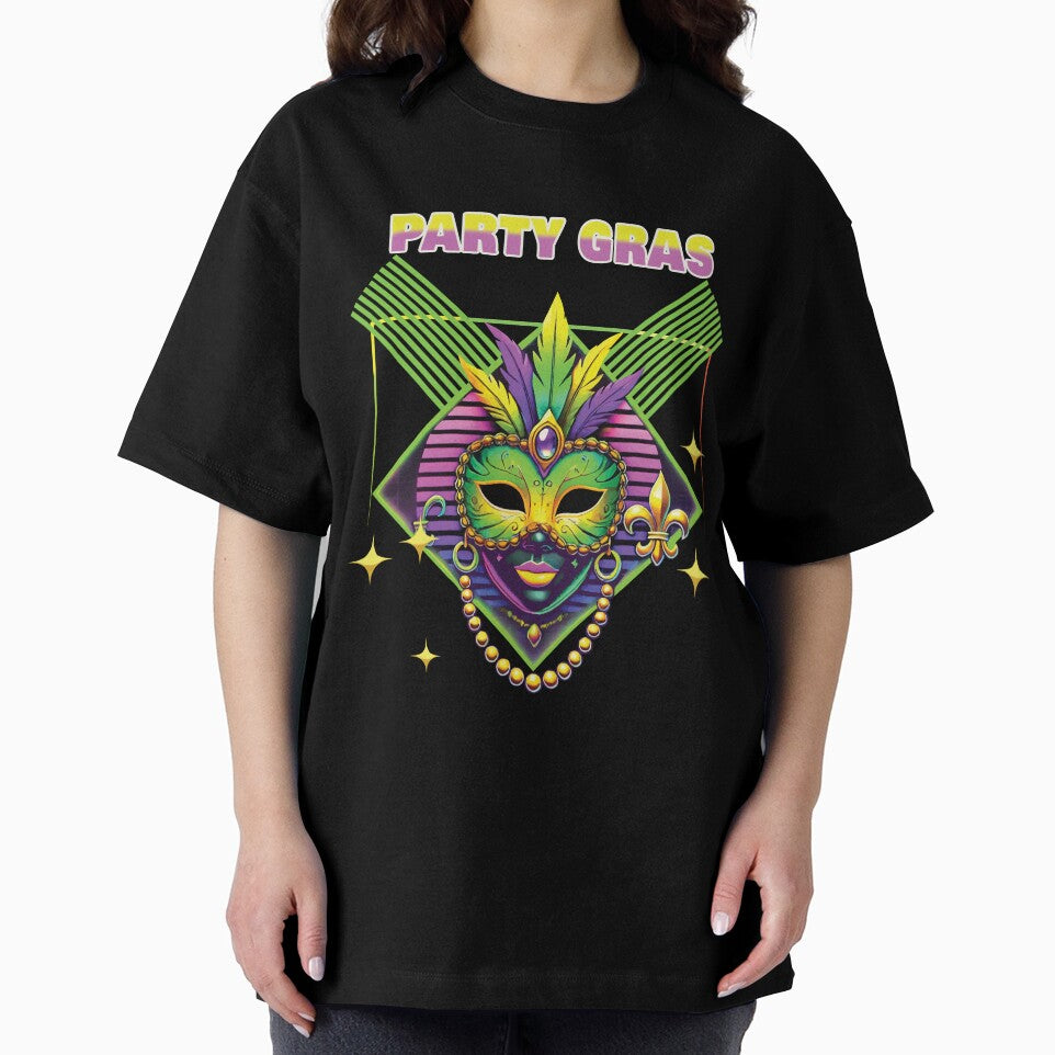 Mardi Gras Party Gras Mask Celebration by LuminOrb
