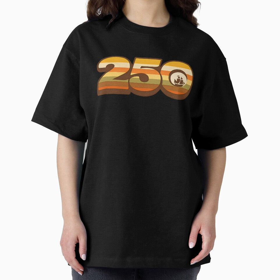USA 250th Anniversary Retro Sailing Ship by chattsuede