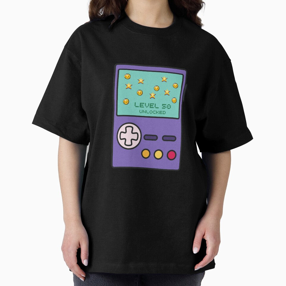 Level 50 Unlocked – Gamer Birthday Gift – 50th Birthday Gaming by Printlab_design