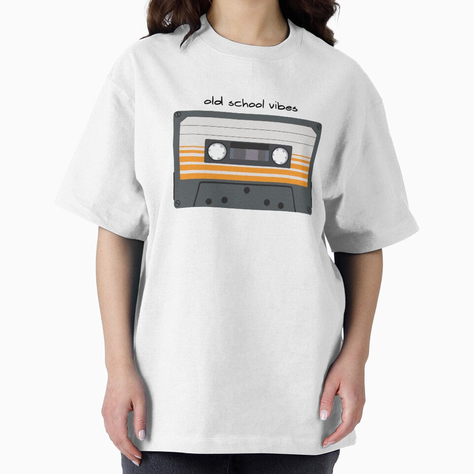 Old School Vibes Cassette Tape Design by idovedesign