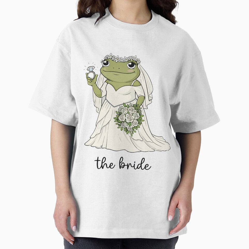 Retro Frog Bridesmaid Bachelorette Party Wedding Squad Funny by kiralynstration