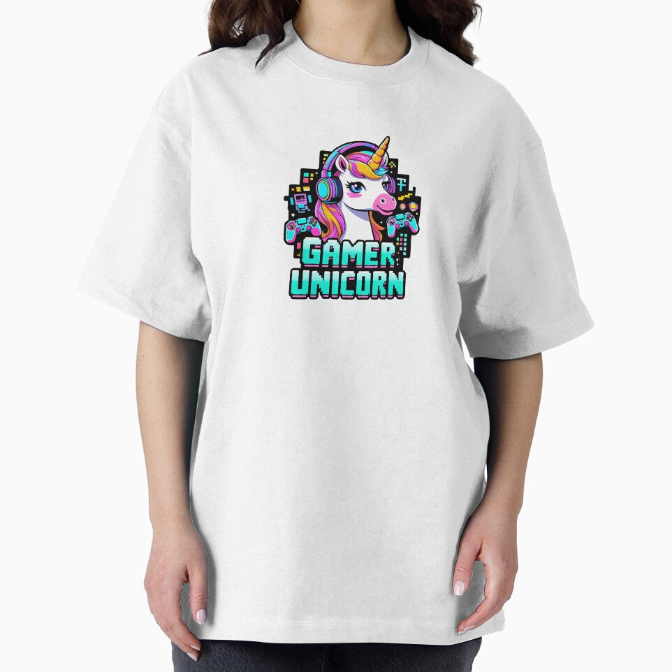 Gamer Unicorn: Pixel Power Gamer by zoughlal