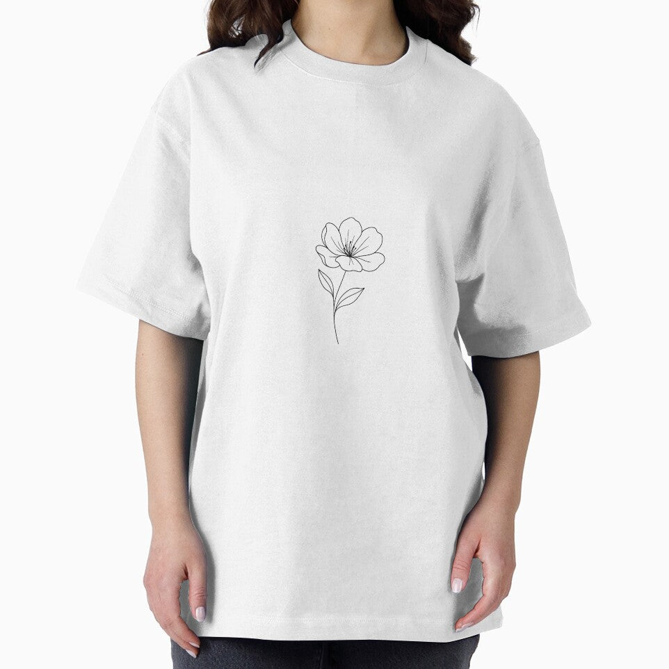 Minimal Botanical Flower Line Art by maciejdesing