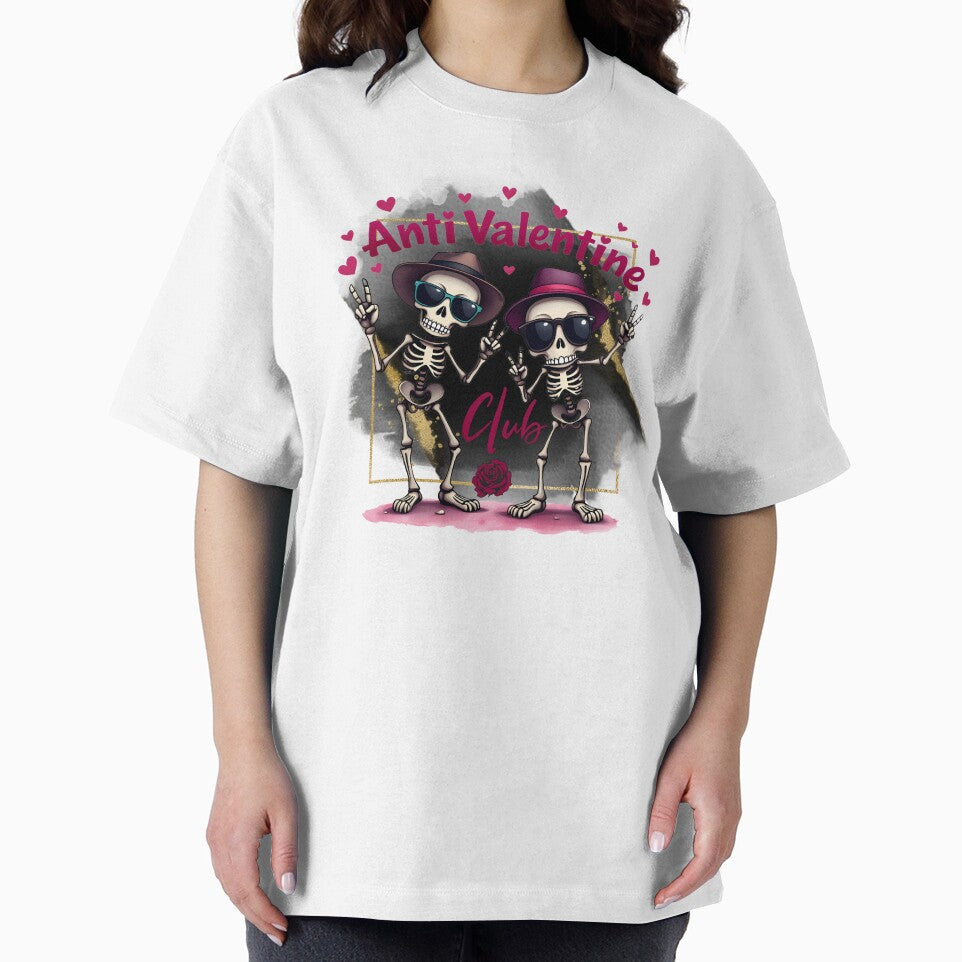 Anti-Valentine Skeleton Cool Party Design by LOLThreads