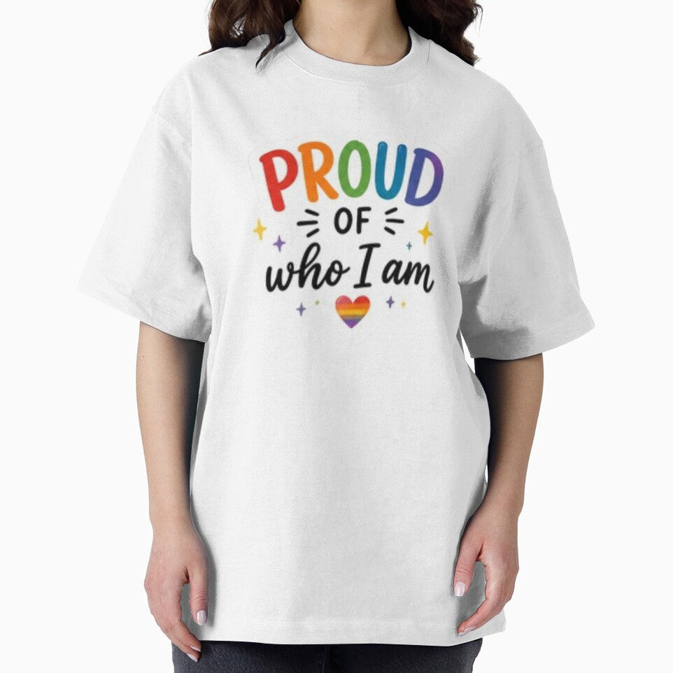 Proud of Who I Am Rainbow Pride by Pixanova