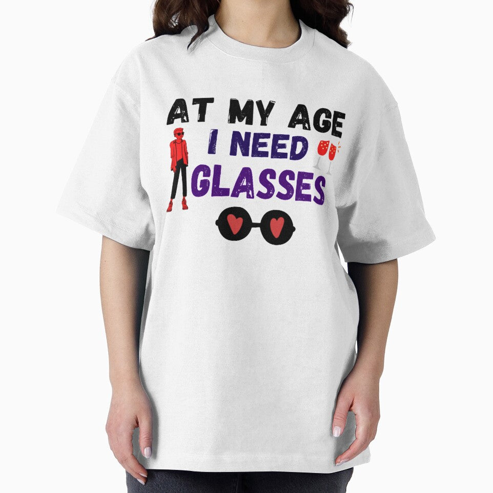 At My Age, I Need Glasses Sticker by Dragsma ⭐⭐⭐⭐⭐
