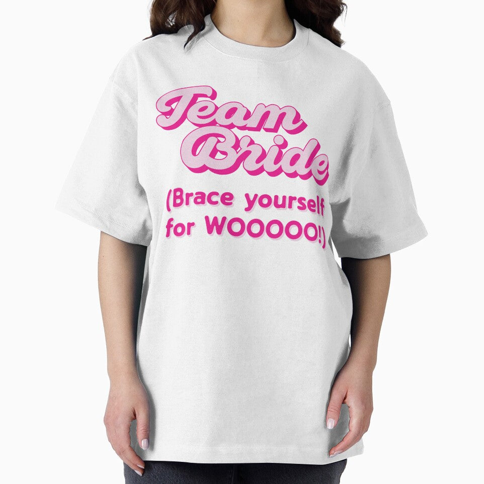 Team Bride Funny Hen Party – “Brace Yourself for WOOOOO!” by Tism Island
