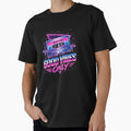 Synthwave Cassette Tee by Diapason-Art