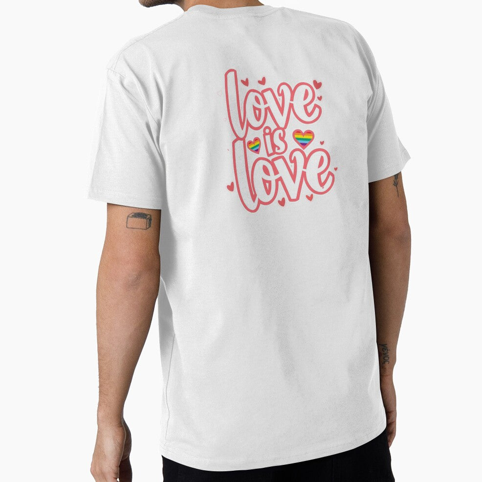 Love is Love - Rainbow Pride LGBTQ+ Equality by EchoPrint Co.