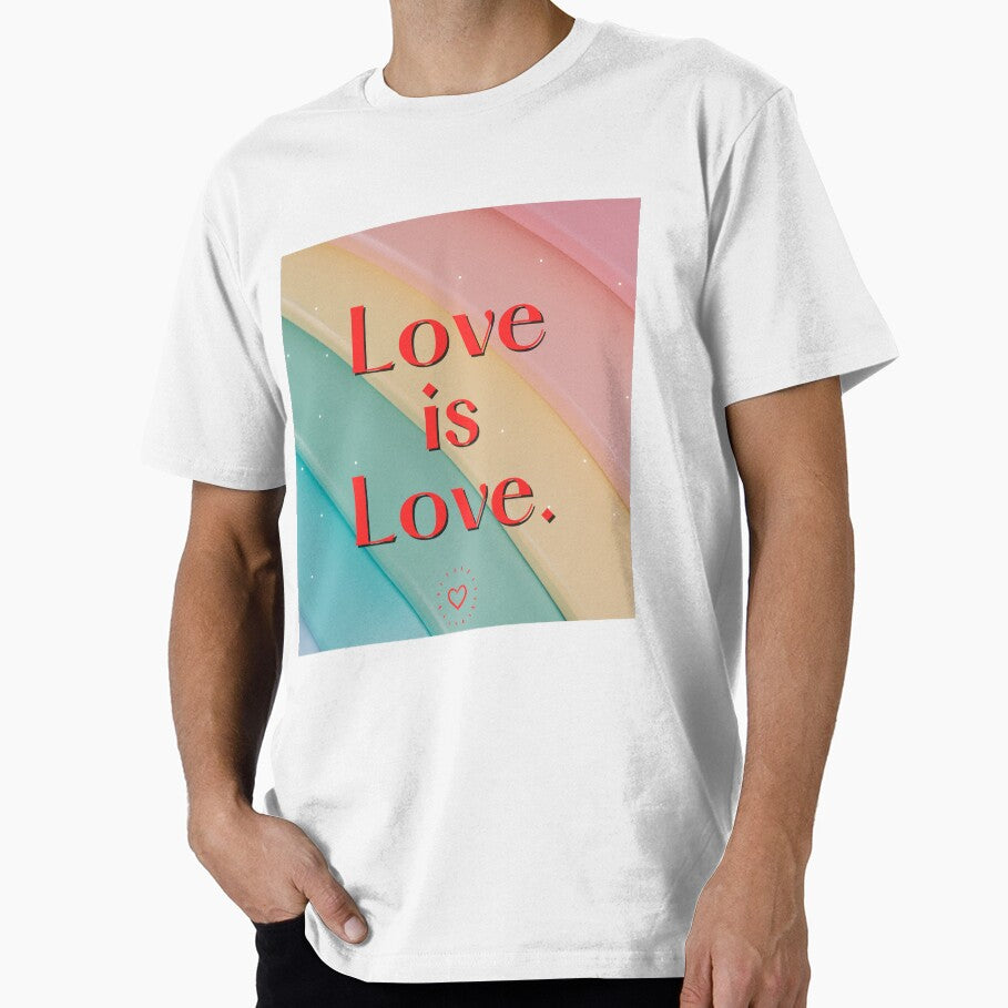 Love Is Love | Inspirational Rainbow Pride Pillow Design by arnabscreativeworld
