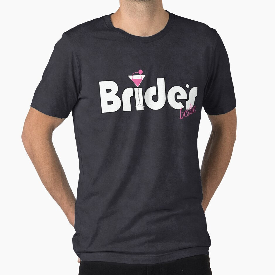 Bride’s Bestie Cocktail Design for Bachelorette Party Bridesmaid Gift & Matching Outfit by MadebyDi