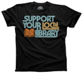 Men's Support Your Local Library T-Shirt