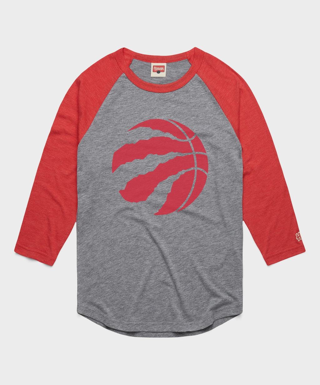 Toronto Raptors Logo Raglan