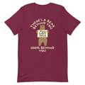 There's A Bear Behind You, 100% Behind You Men's Signature Tee