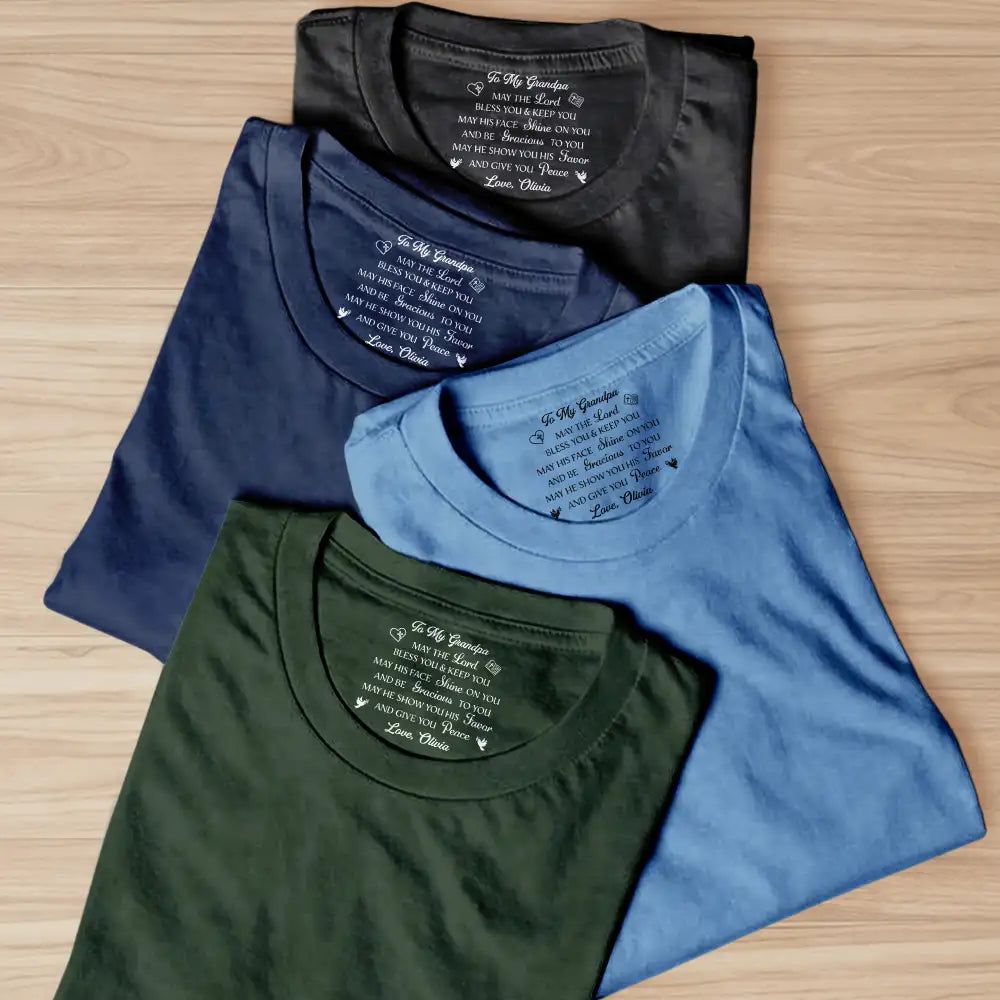 May The Lord Bless You - Personalized T Shirt