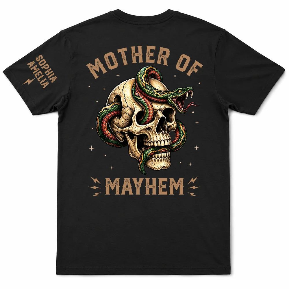 Father Of Mayhem - Personalized T Shirt