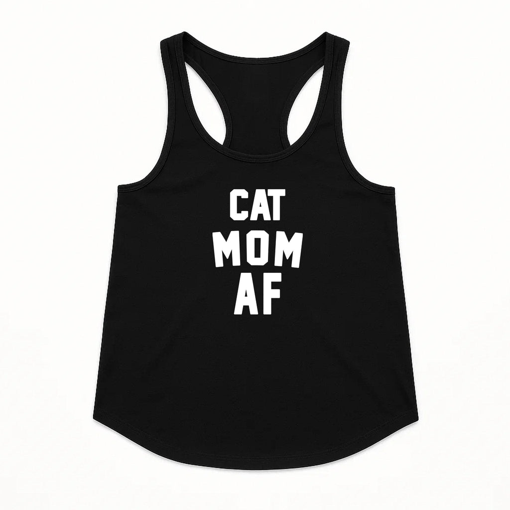 Women's | Cat Mom AF | Racerback Tank