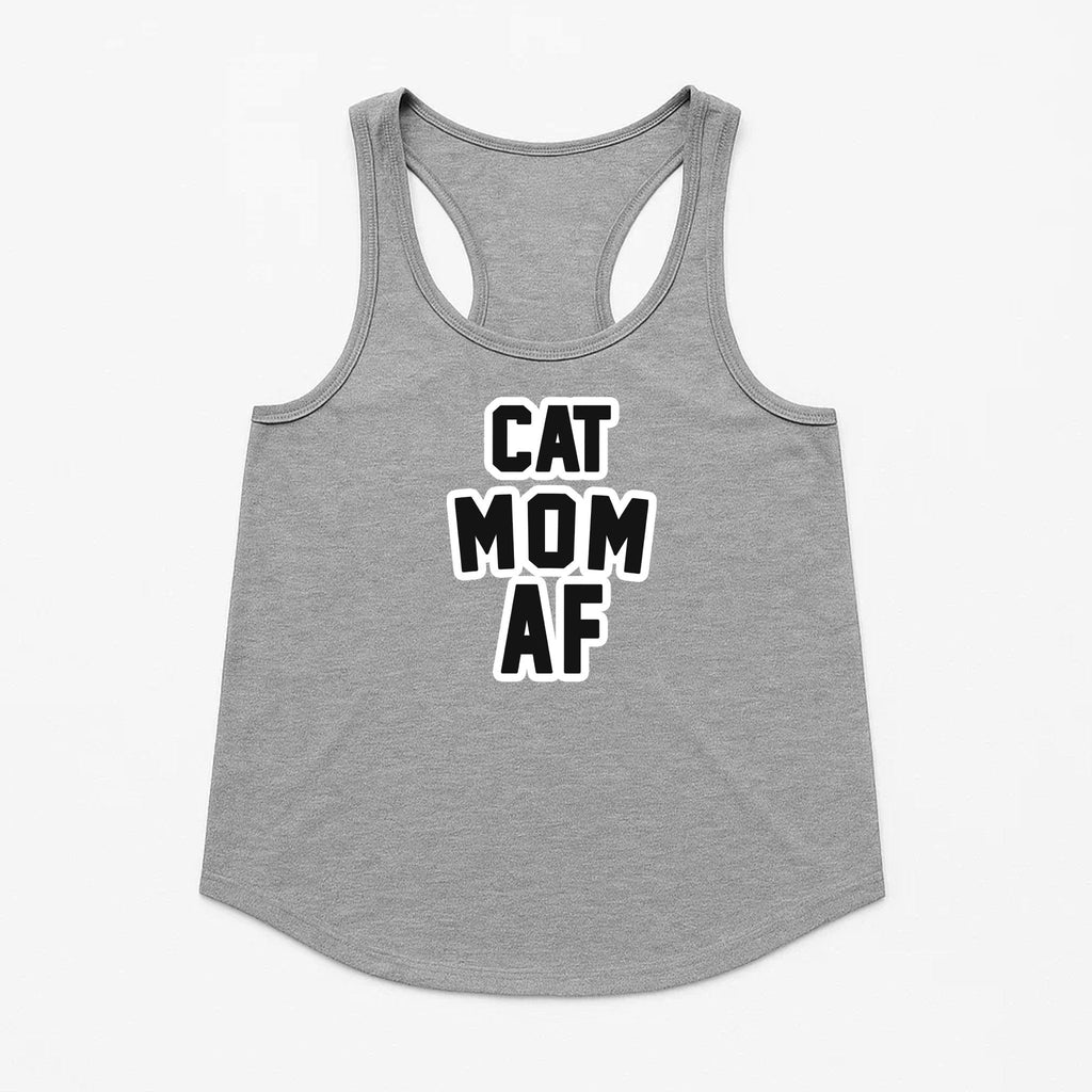 Women's | Cat Mom AF | Racerback Tank