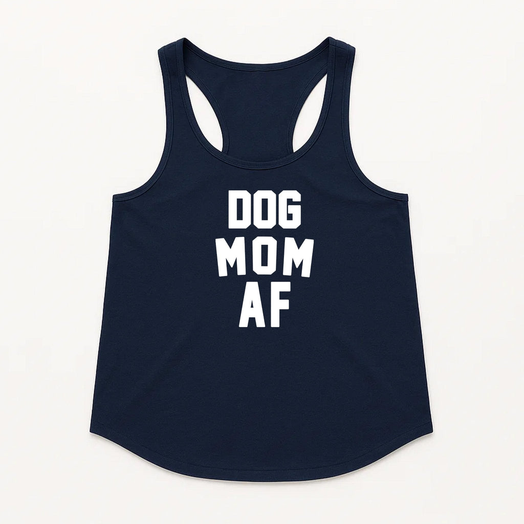Women's | Dog Mom AF | Racerback Tank